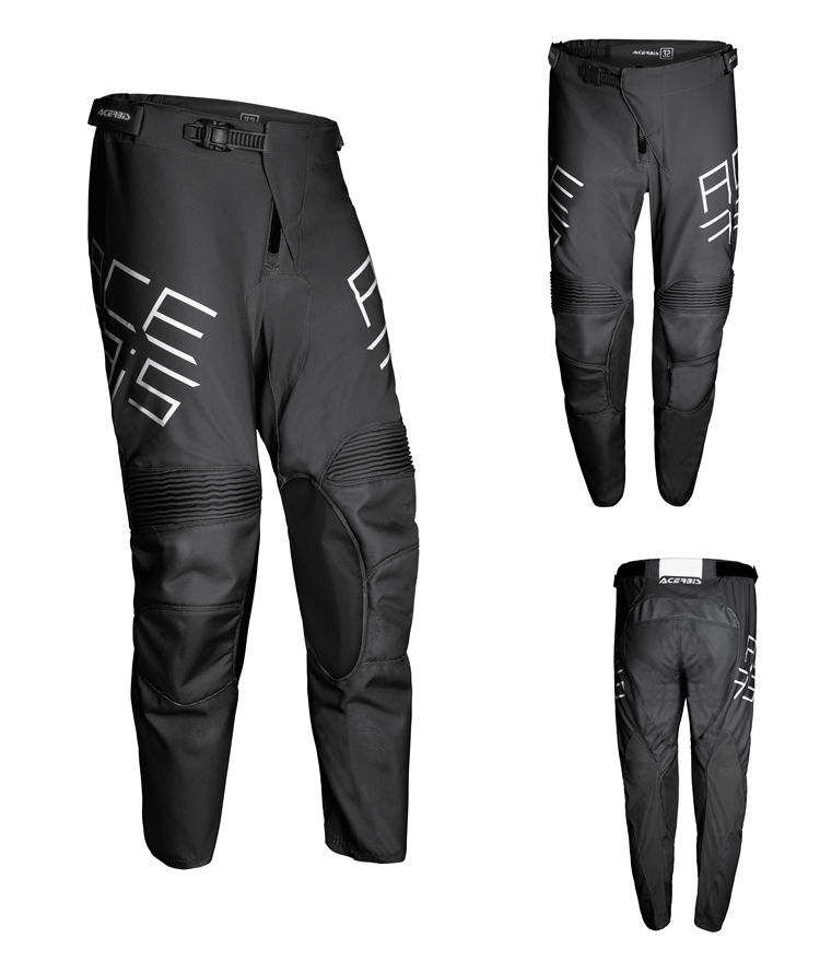 PANTALONES MX TRACK NEGRO T.34